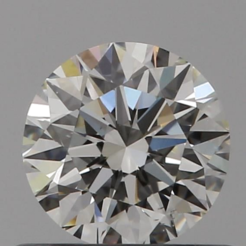 0.52 carat I-SI1 Excellent cut Natūralus Round Deimantas (1)