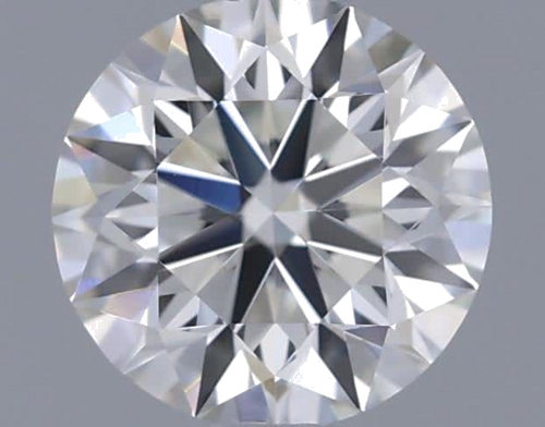 0.32 carat H-VVS1 Excellent cut Natūralus Round Deimantas (1)