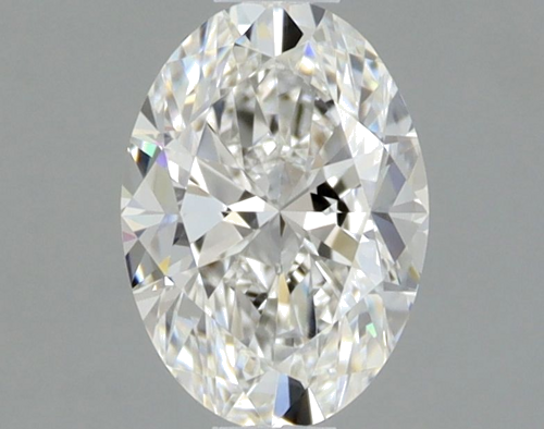 0.5 carat F-VVS2 Natūralus Oval Deimantas (1)