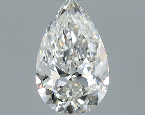0.51 carat F-VS2 Natūralus Pear Deimantas (1)