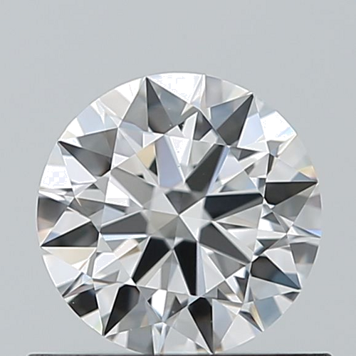 0.61 carat D-VS1 Excellent cut Natūralus Round Deimantas (1)