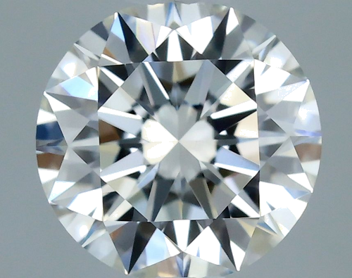 0.55 carat F-VVS2 Excellent cut Natūralus Round Deimantas (1)