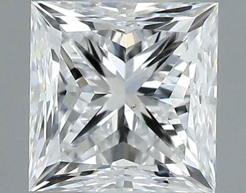 0.4 carat E-VS2 Natūralus Princess Deimantas (1)