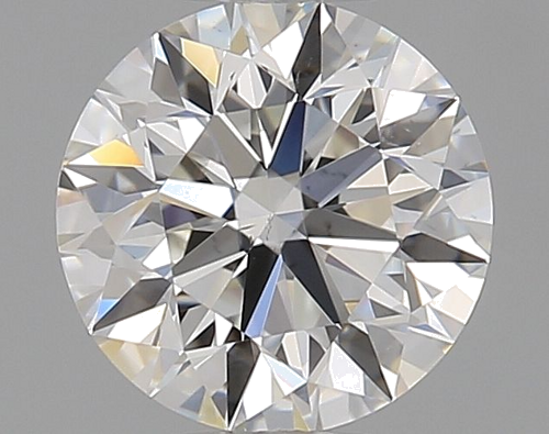 0.5 carat H-VS2 Excellent cut Natūralus Round Deimantas (1)