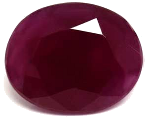 5.38 carat RED Oval Rubinas (1)