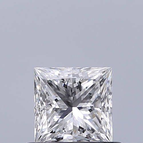 0.52 carat E-VVS1 Natūralus Princess Deimantas (1)