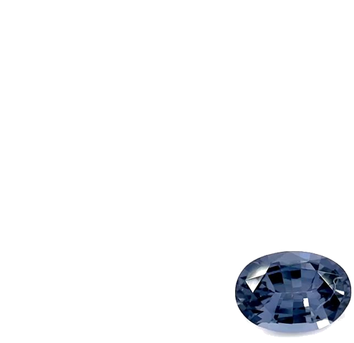 0.62 carat GRAY Oval Spinel (1)
