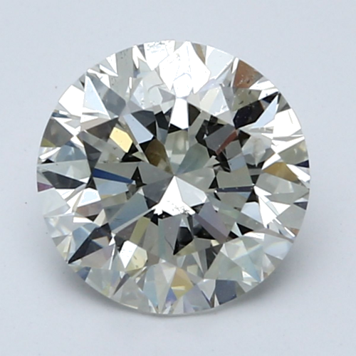2.01 carat I-SI2 Excellent cut Natūralus Round Deimantas (1)