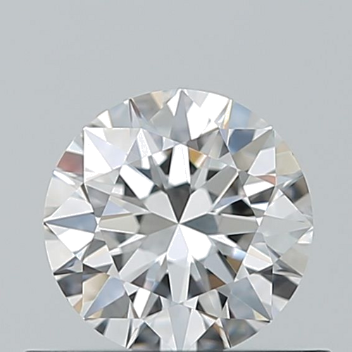 0.5 carat D-VVS2 Excellent cut Natūralus Round Deimantas (1)