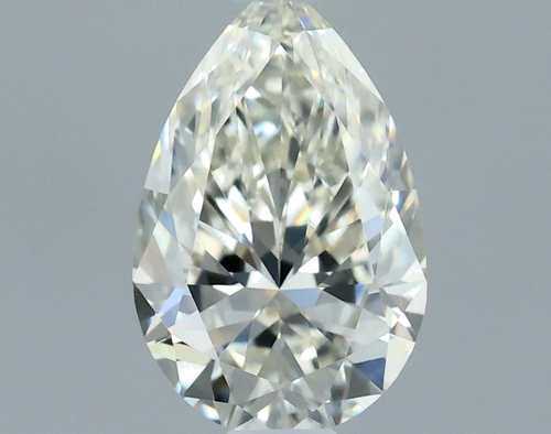 0.51 carat H-IF Natūralus Pear Deimantas (1)