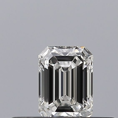 0.24 carat F-VVS2 Natūralus Emerald Deimantas (1)