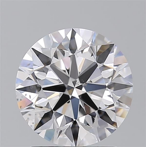 2.01 carat D-SI1 Excellent cut Natūralus Round Deimantas (1)