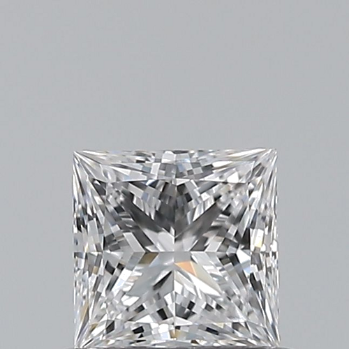 0.51 carat D-VS1 Natūralus Princess Deimantas (1)