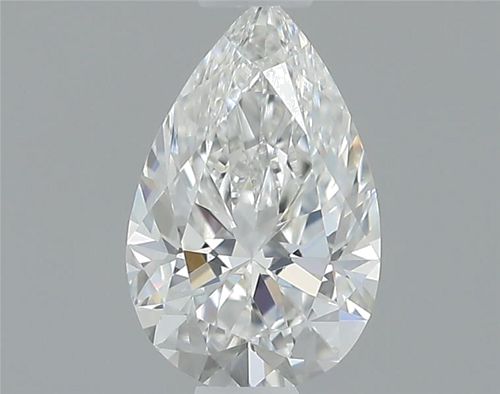 0.36 carat F-VS1 Natūralus Pear Deimantas (1)