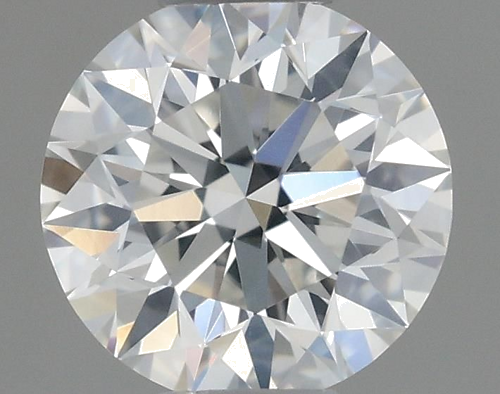 0.43 carat F-SI1 Excellent cut Natūralus Round Deimantas (1)