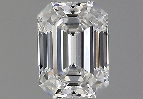1.04 carat F-VVS2 Natūralus Emerald Deimantas (1)