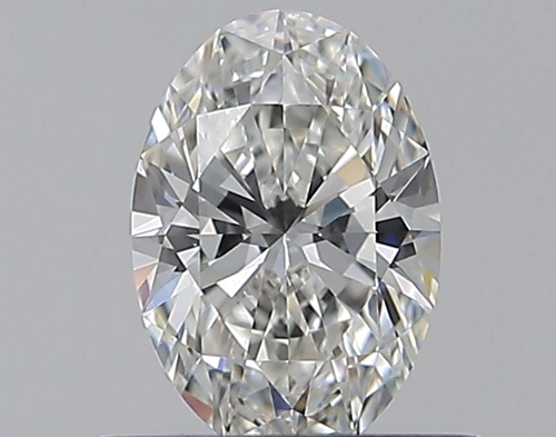 0.51 carat G-SI1 Natūralus Oval Deimantas (1)