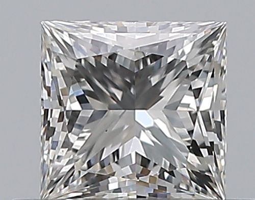 0.51 carat H-VS2 Natūralus Princess Deimantas (1)