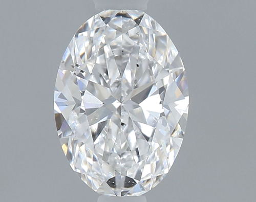 0.51 carat D-SI1 Natūralus Oval Deimantas (1)