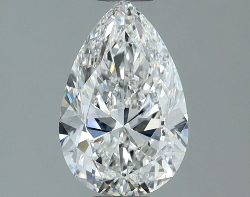 1.2 carat F-VS2 Natūralus Pear Deimantas (1)