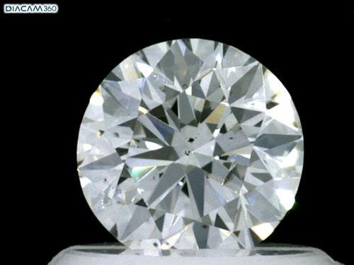 0.6 carat F-SI2 GD cut Natūralus Round Deimantas (1)