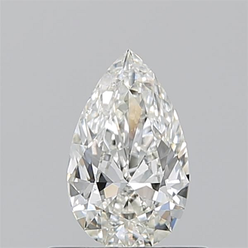 0.53 carat I-VS2 Natūralus Pear Deimantas (1)