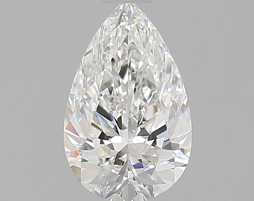 0.61 carat G-VS2 Natūralus Pear Deimantas (1)