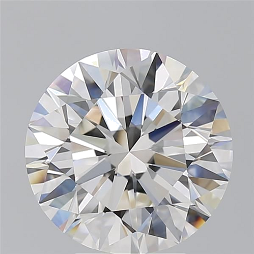 5.01 carat F-VS2 Excellent cut Natūralus Round Deimantas (1)