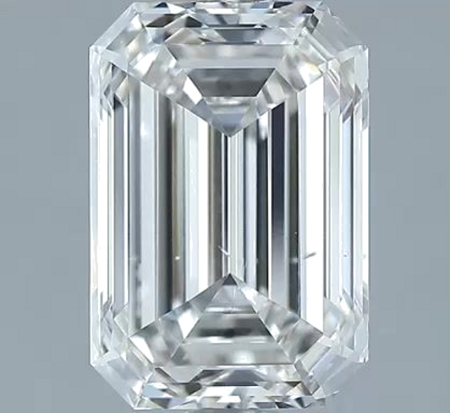 2.5 carat H-SI2 Natūralus Emerald Deimantas (1)