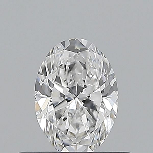 0.5 carat D-VS2 Natūralus Oval Deimantas (1)