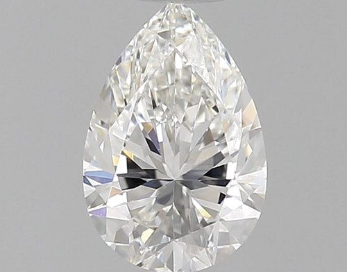 0.6 carat G-VVS2 Natūralus Pear Deimantas (1)