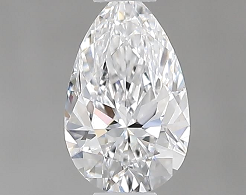 0.3 carat D-SI1 Natūralus Pear Deimantas (1)