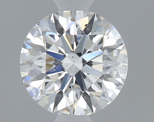 0.54 carat E-SI2 Excellent cut Natūralus Round Deimantas (1)