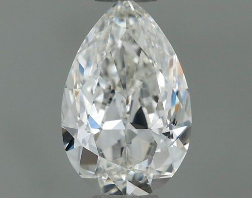 0.5 carat I-VVS2 Natūralus Pear Deimantas (1)
