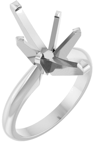 Sužadėtuvių Žiedas „Solitaire“ 14k white gold Marquise 14mm x 7mm (1)