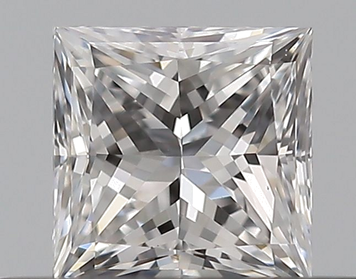 0.31 carat D-VVS2 Natūralus Princess Deimantas (1)