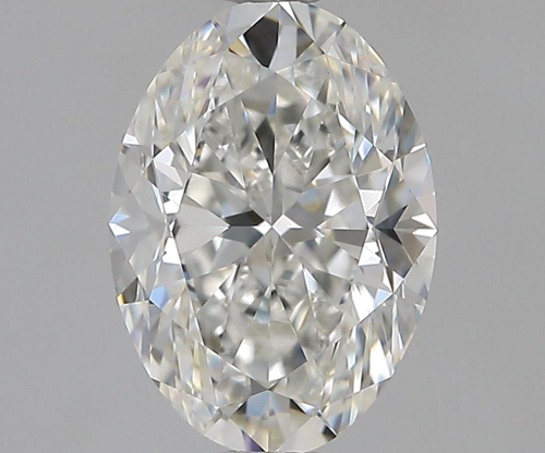 1.3 carat G-VVS2 Natūralus Oval Deimantas (1)