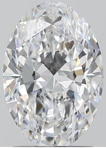 1.53 carat D-VS2 Natūralus Oval Deimantas (1)