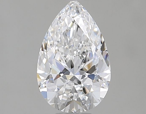 0.54 carat D-VS2 Natūralus Pear Deimantas (1)