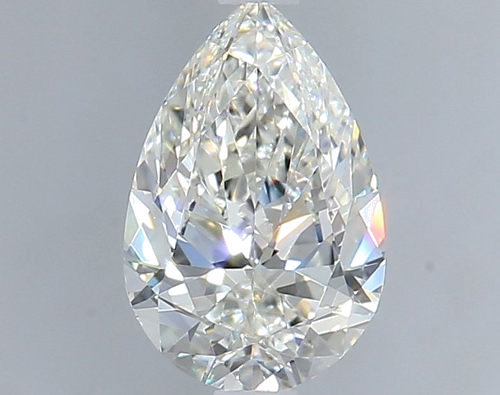 1.0 carat H-VS1 Natūralus Pear Deimantas (1)