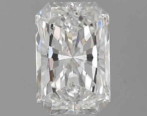0.53 carat E-SI1 Natūralus Radiant Deimantas (1)