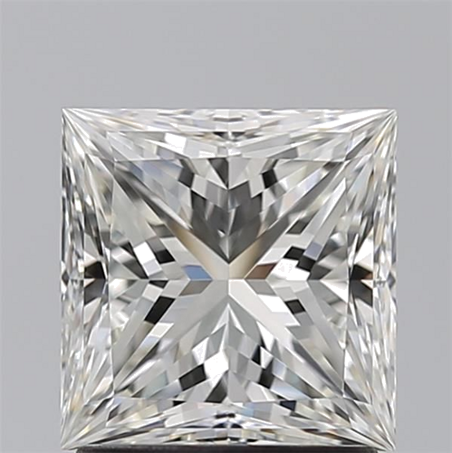 1.7 carat I-VVS2 Natūralus Princess Deimantas (1)