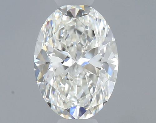 0.4 carat H-SI1 Natūralus Oval Deimantas (1)