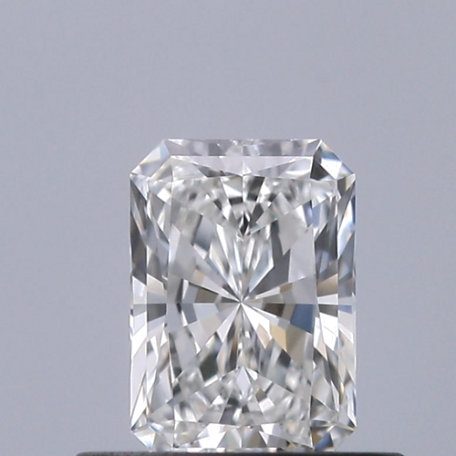 0.43 carat F-VVS1 Natūralus Radiant Deimantas (1)