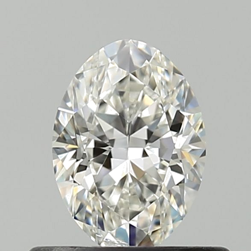0.5 carat G-SI2 Natūralus Oval Deimantas (1)