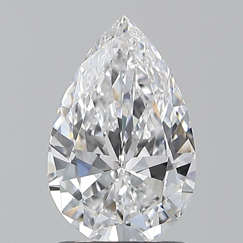 1.2 carat D-VS1 Natūralus Pear Deimantas (1)