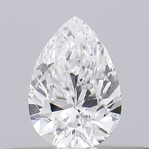 0.23 carat E-SI1 Natūralus Pear Deimantas (1)