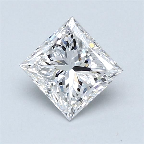 0.92 carat D-IF Natūralus Princess Deimantas (1)