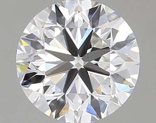 0.5 carat F-VS2 Very Good cut Natūralus Round Deimantas (1)