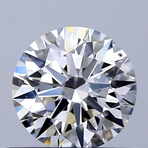 0.5 carat F-SI1 Excellent cut Natūralus Round Deimantas (1)